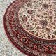 Round oriental rug
