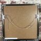 Painting / Vintage screen print 70'S after Victor VASARELY under framed glass