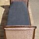 Antique sofa bed, in Louis XV style.