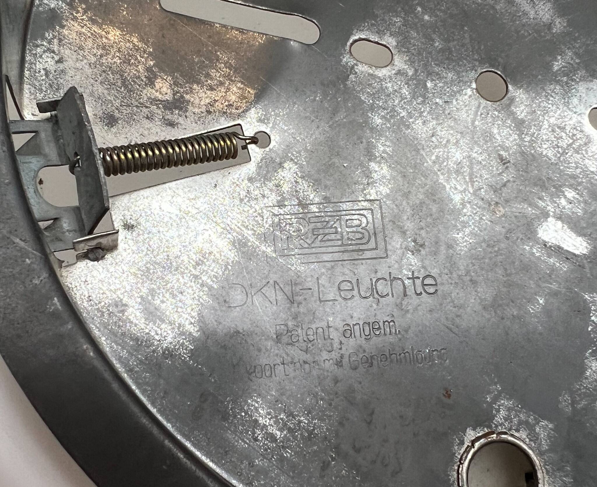 Ceiling lamp or wall lamp 30 cm by Rudolf Zimmermann Bamberg (RZB), 1970s