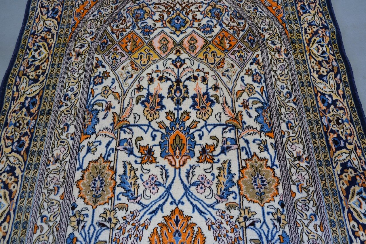 Hand-Woven Middle Persian Rug, 1960