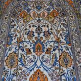 Hand-Woven Middle Persian Rug, 1960