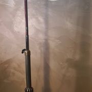 lampadaire 1940  rarestyle projecteur pieds sur roulettes  alu masif    180x110x70