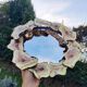 Miroir soleil en laiton vers 1970 (31 cm)