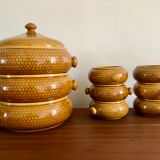 Gien ceramic couscous set