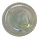 Large green pâte de verre dish.