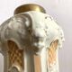Homemade ceramic vase slip