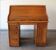 American oak desk, late 19th century.