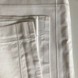 Pair of pillowcases reserve canvas trousseau 1960