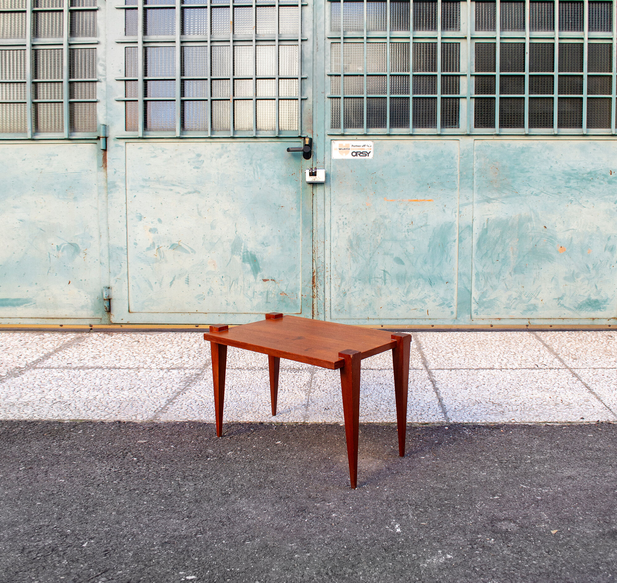 Coffee table in teak wood Italia Anni '60