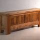 Buffet bas ancien sculpté en bois de sapin – Chine, vers 1900