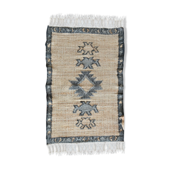 2.5 x 4 ft -hemp-cotton handwoven kilim rug\carpet, handmade, kelim, carpet, indian