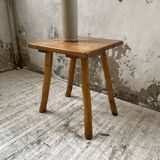 Handcrafted oak stool