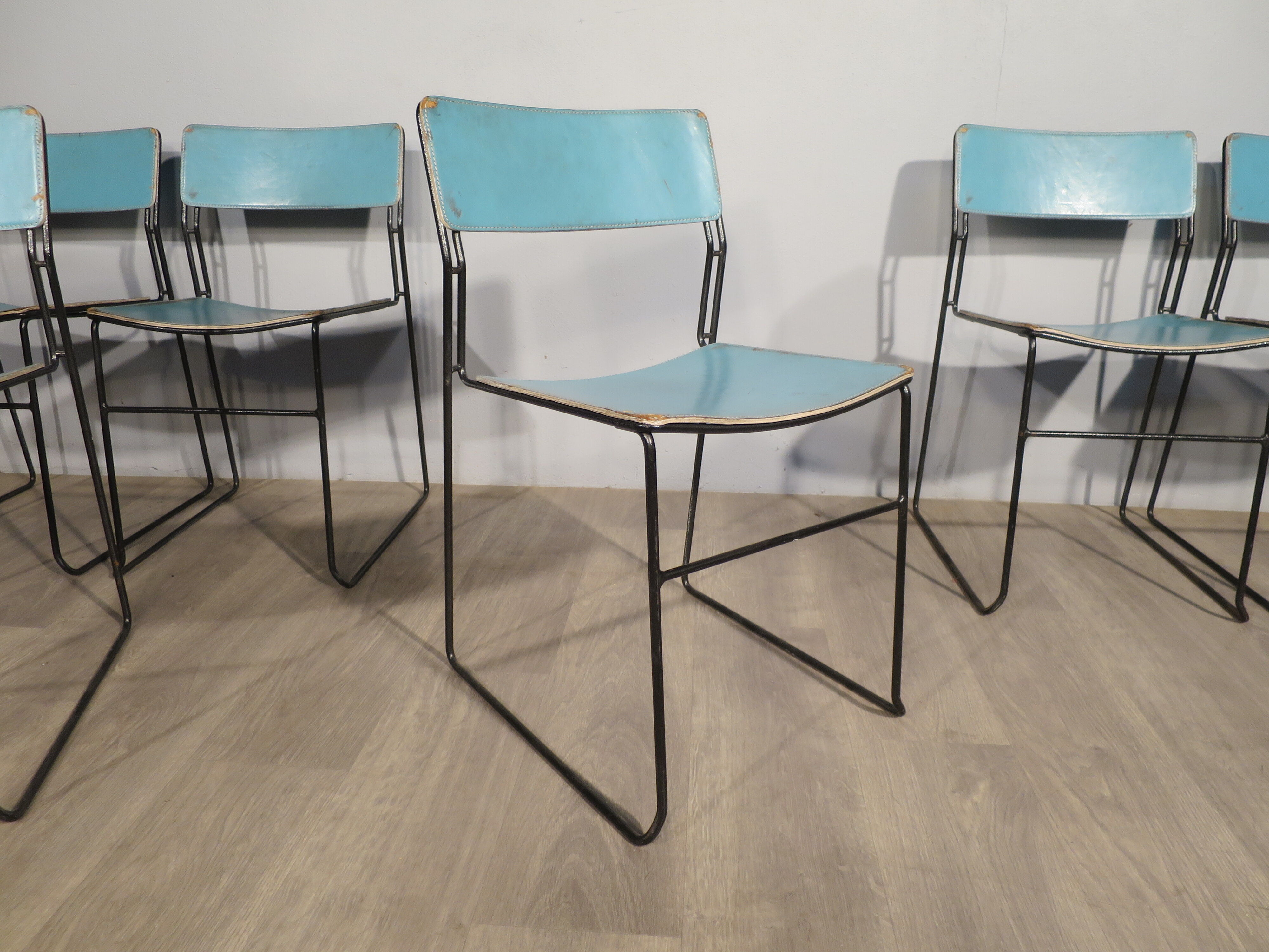 6 Sultana living room chairs by Arrben, Italy, 1970