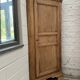 Late 19th century corner in solid elm