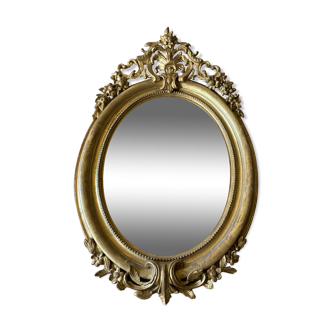 Miroir ovale 100x65cm