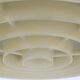 Rare big Lyfa Space Age pendant lamp / Mid-century Danish modern design / 1960s / 1970s / green