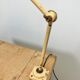 Lampe de table industrielle beige du milieu du siècle, années 1960