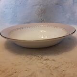 Presentation dish in Limoges porcelain