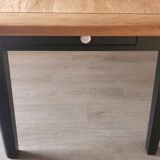 Solid oak farm table