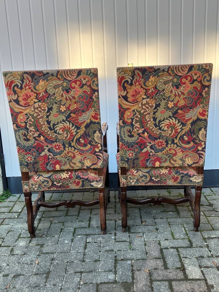 Authentic Regency armchair pair
