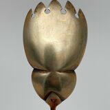 Paire de couverts argent et vermeil poincon cupidon 177 grammes xix eme