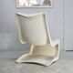 "Space age" armchair. Fiberglass. White lacquered. circa 1970