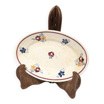Ravier Digoin Sarreguemines modèle Fleurettes