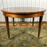 Louis XVI dining room table - 3 cherry extensions