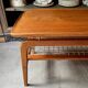 Danish coffee table in teak and rope by Arne Hovmand Olsen