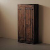 Antique mountain wardrobe in solid oak – 19th century