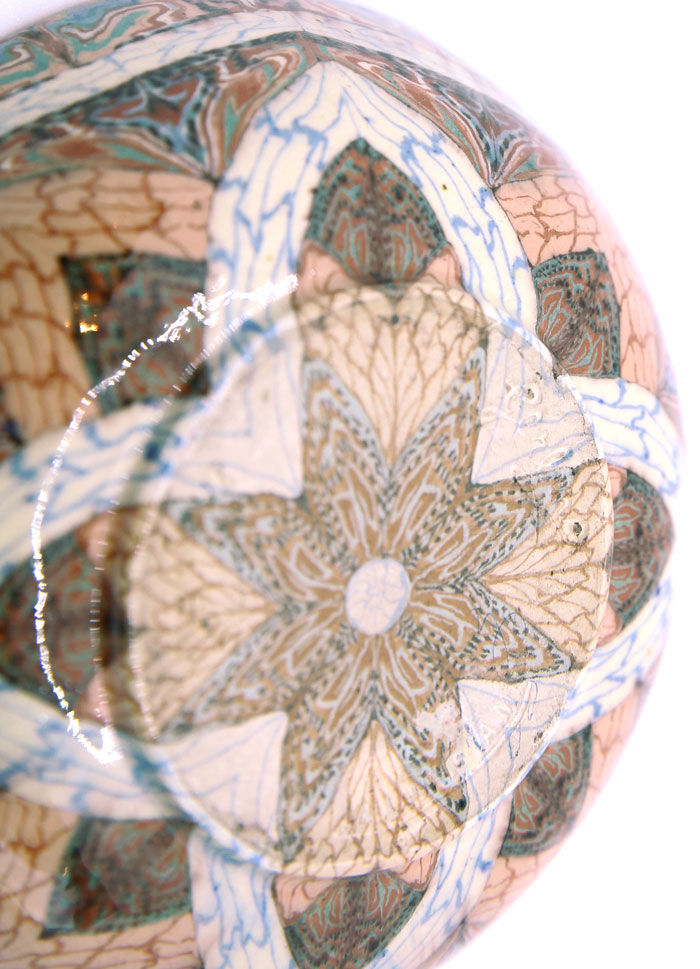 Mid-century mosaic-effect bowl by Jean Gerbino in Vallauris