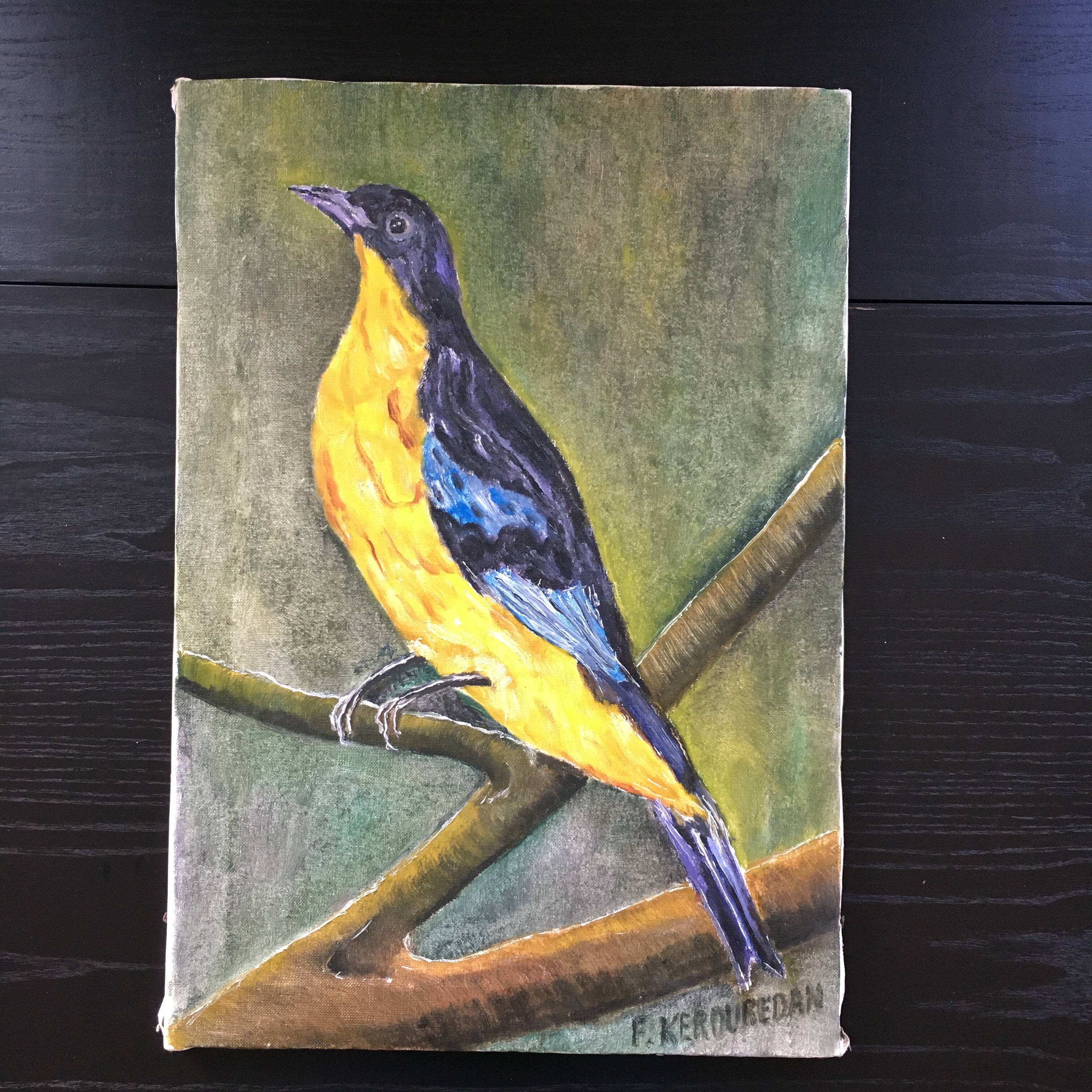 Painting the sparrow of Peru