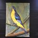 Painting the sparrow of Peru