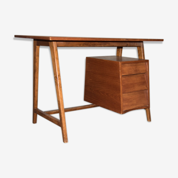 Bureau scandinave teck années 60