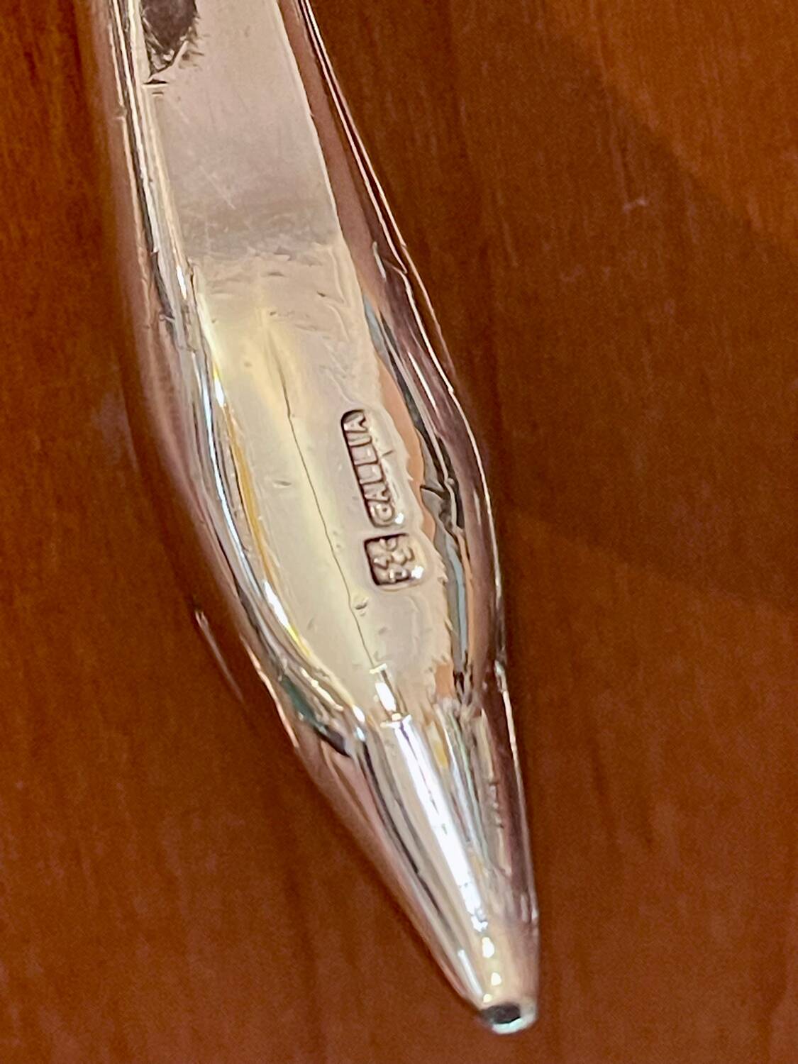 "Christofle, Gallia, 2 Swan Sauce Boats Christian Fjerdingstad