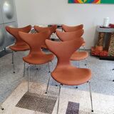 Arne Jacobsen seagull chair by Fritz Hansen 1970