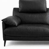 2-seater leather sofa