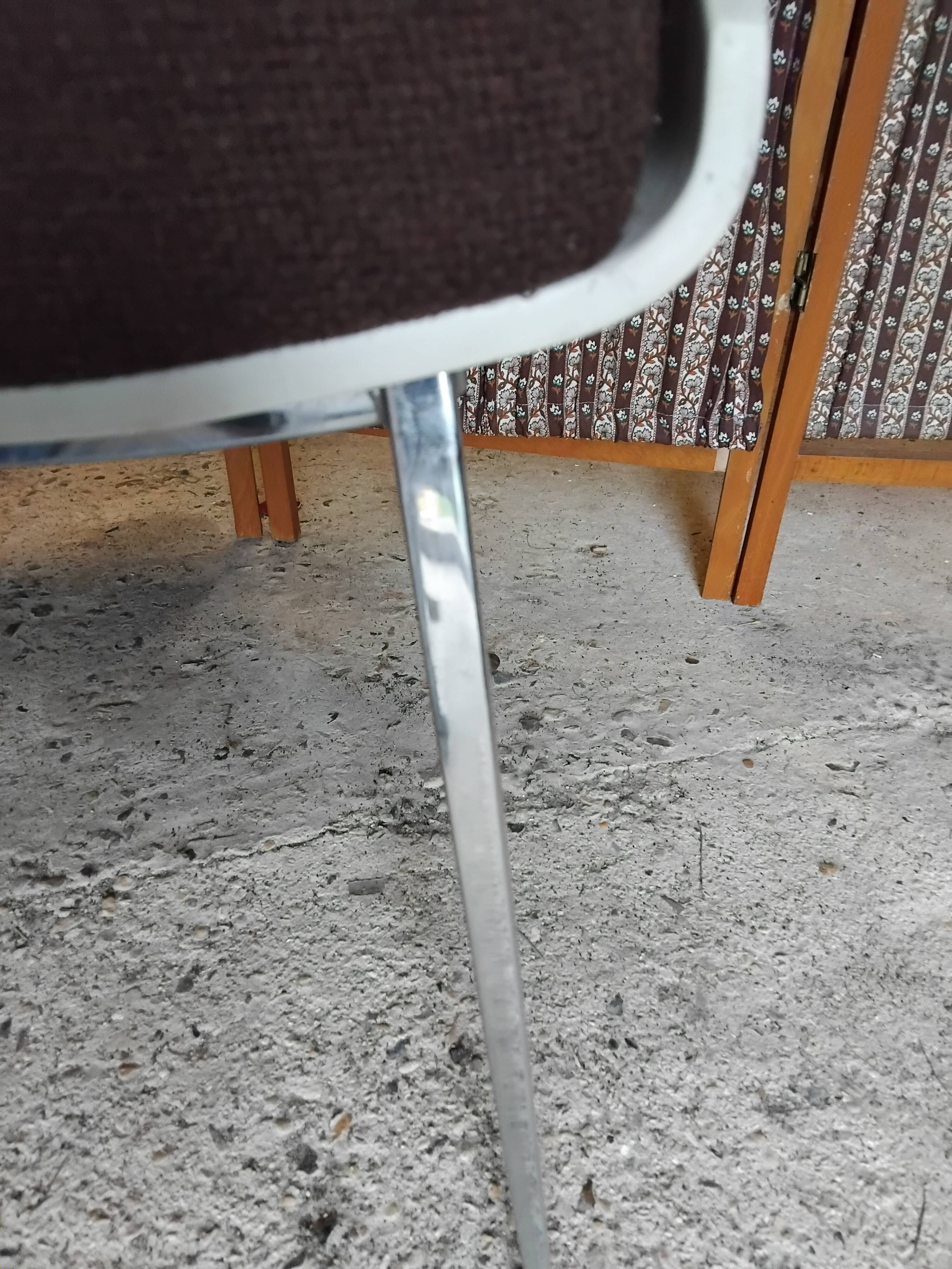 Chaise alain richard vintage année 60