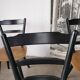 Set of 6 Scandinavian style bar chairs 1960/70