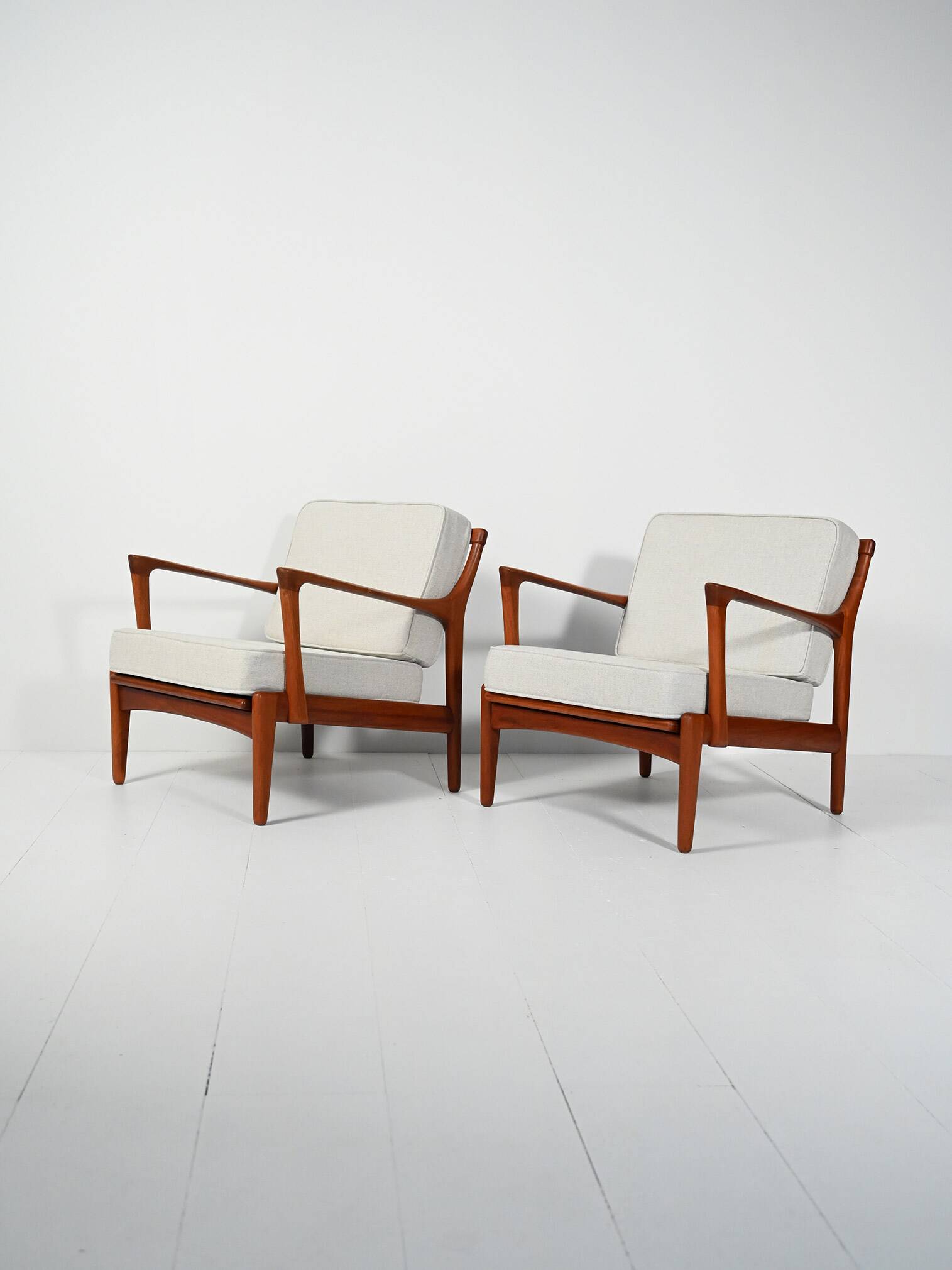 Pair of “Kuba” Armchairs by Bertil Fridhagen