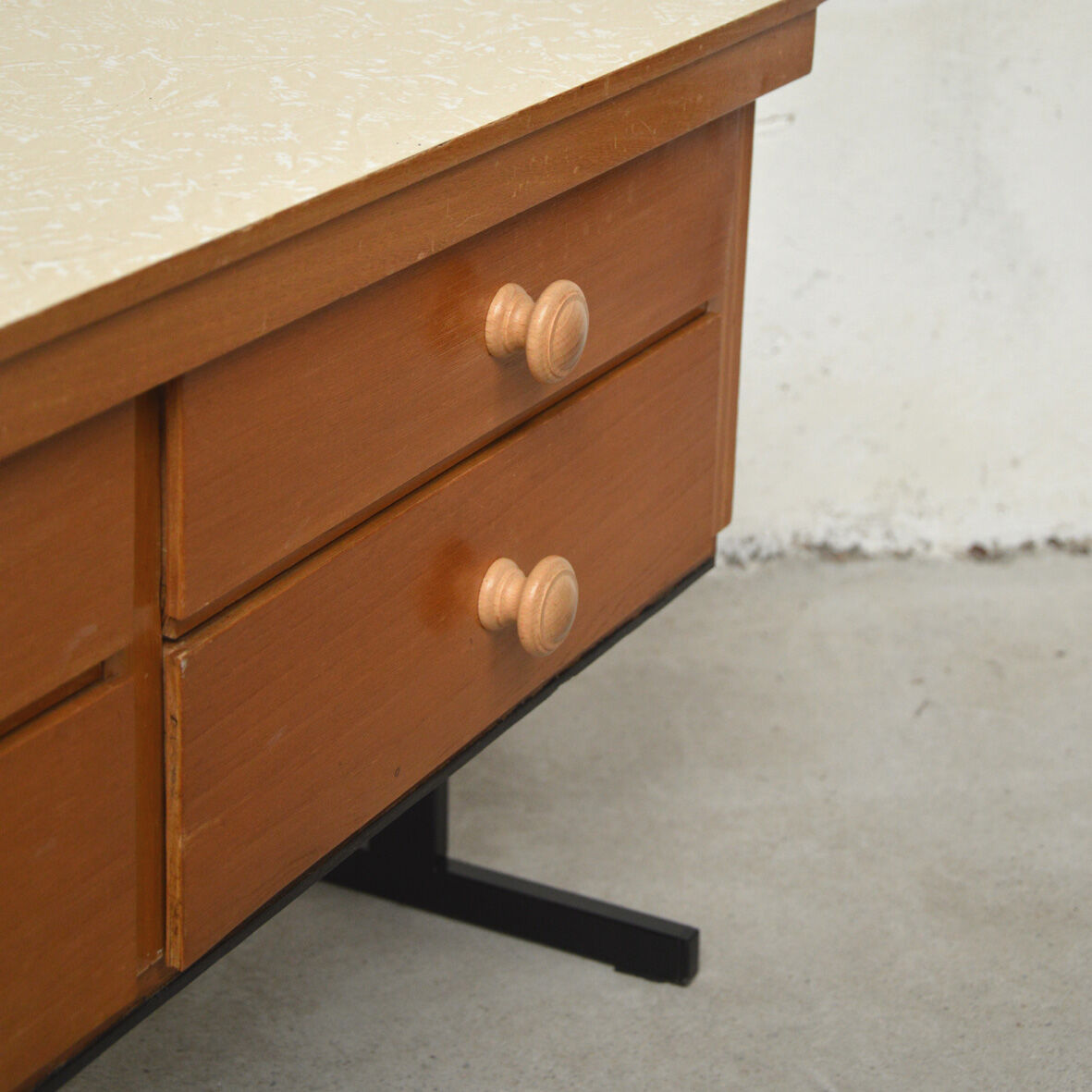 Low cabinet with 4 drawers, 1960
