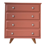 Colorful vintage dresser