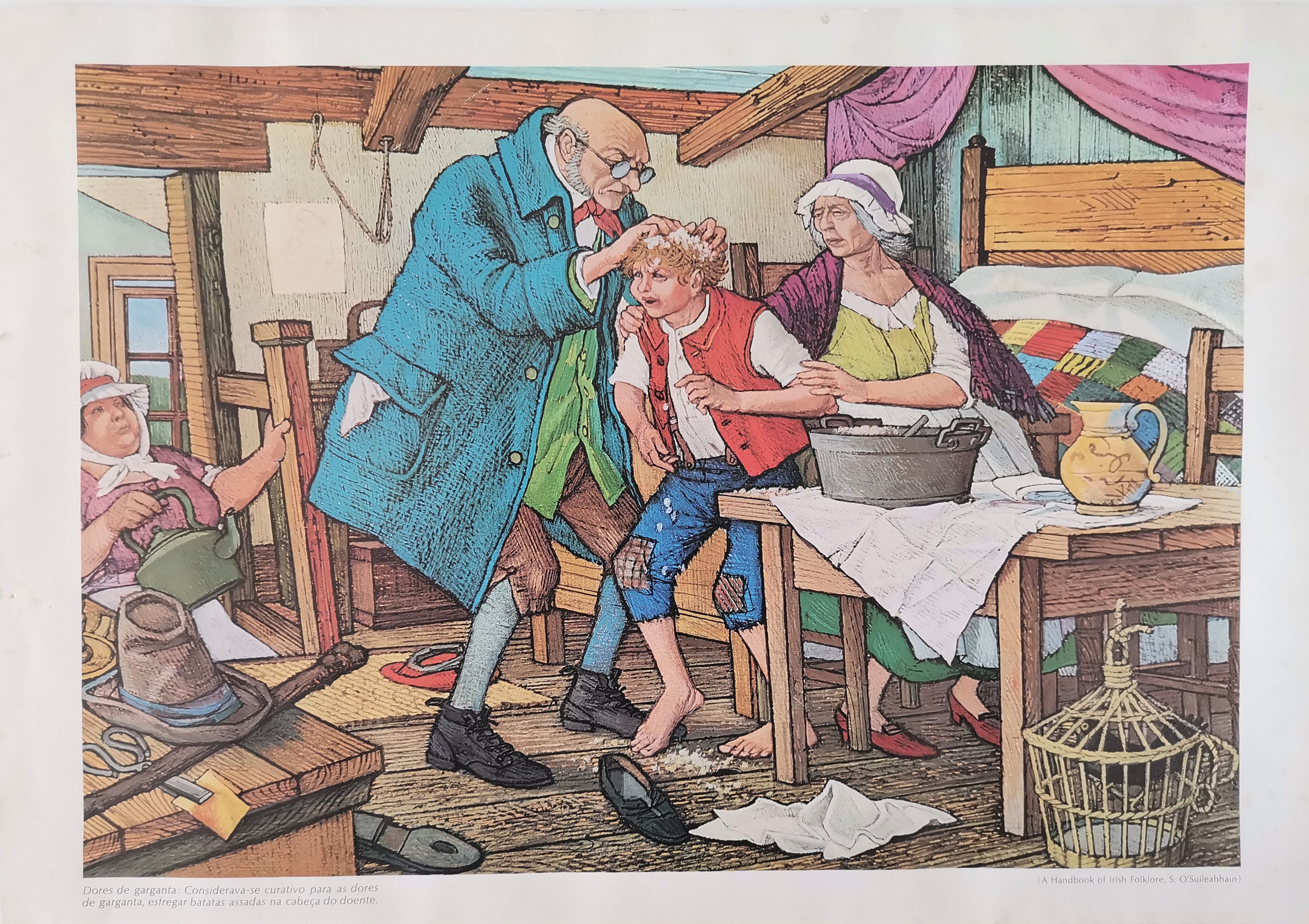 3 Irish humor Silk Screen Prints Serigraph posters