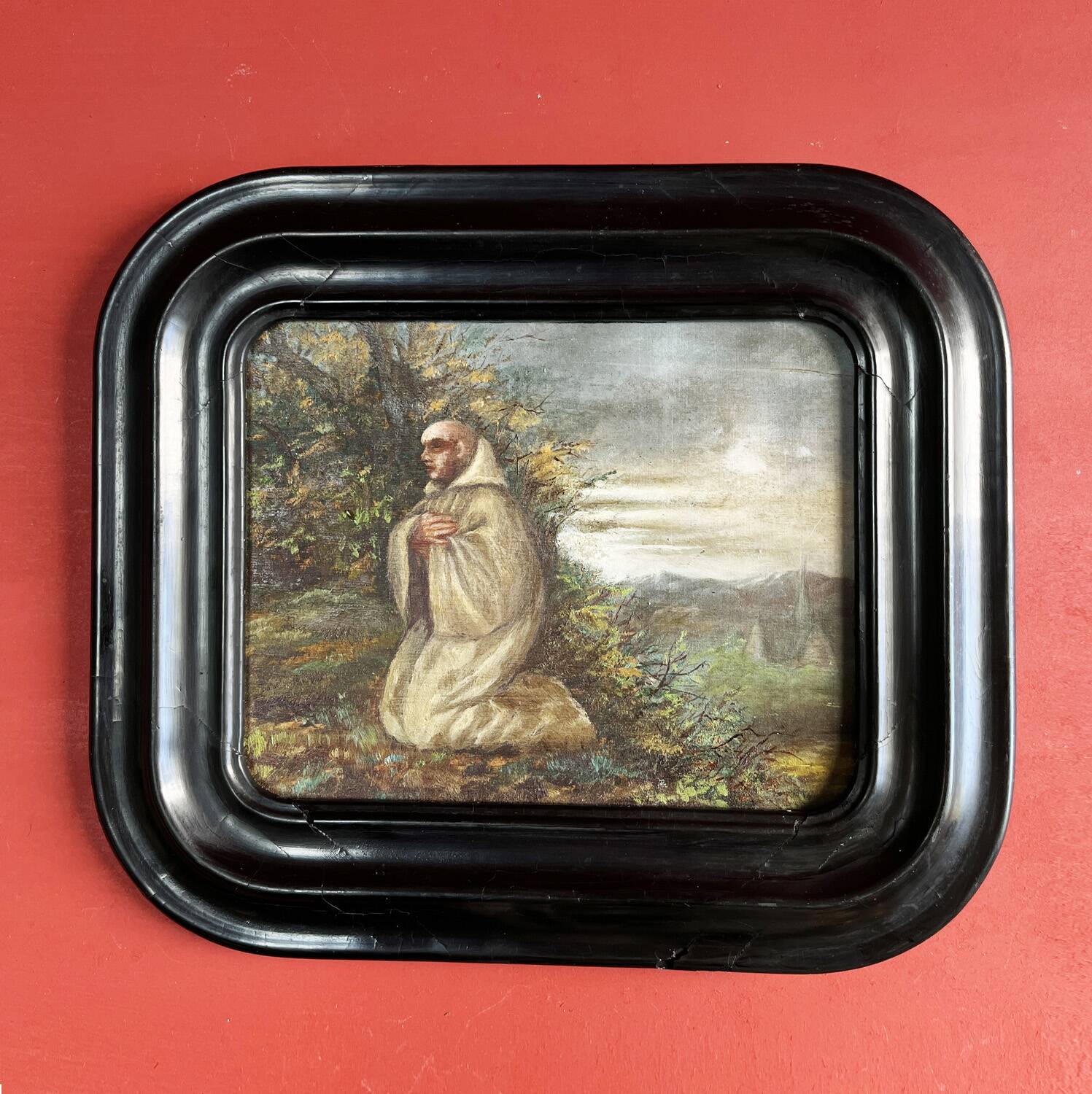 Nineteenth-century painting "The Anchorite"