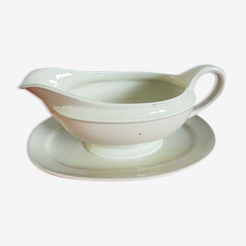 White ceramic saucière Hutschenreuther Hohenberg Evelyn US