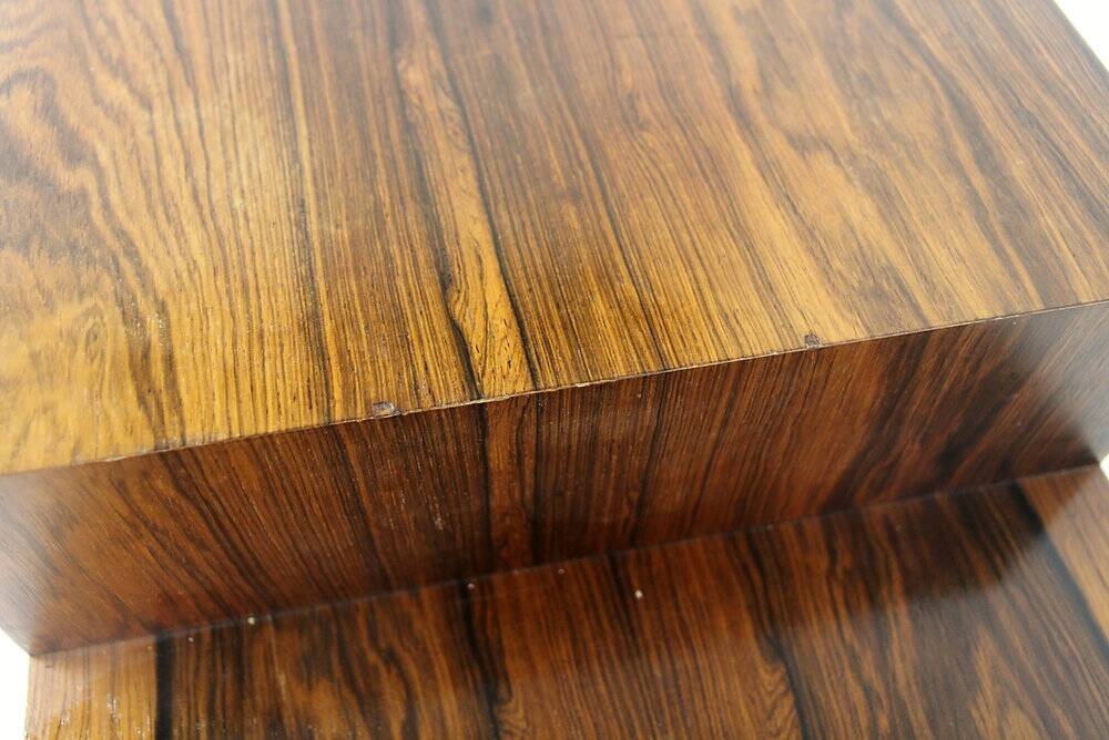 Scandinavian bench in rosewood, Glas & Trä, Hovmantorp, Sweden, 1960