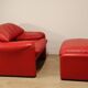 Maralunga armchair and ottoman – Vico Magistretti for Cassina