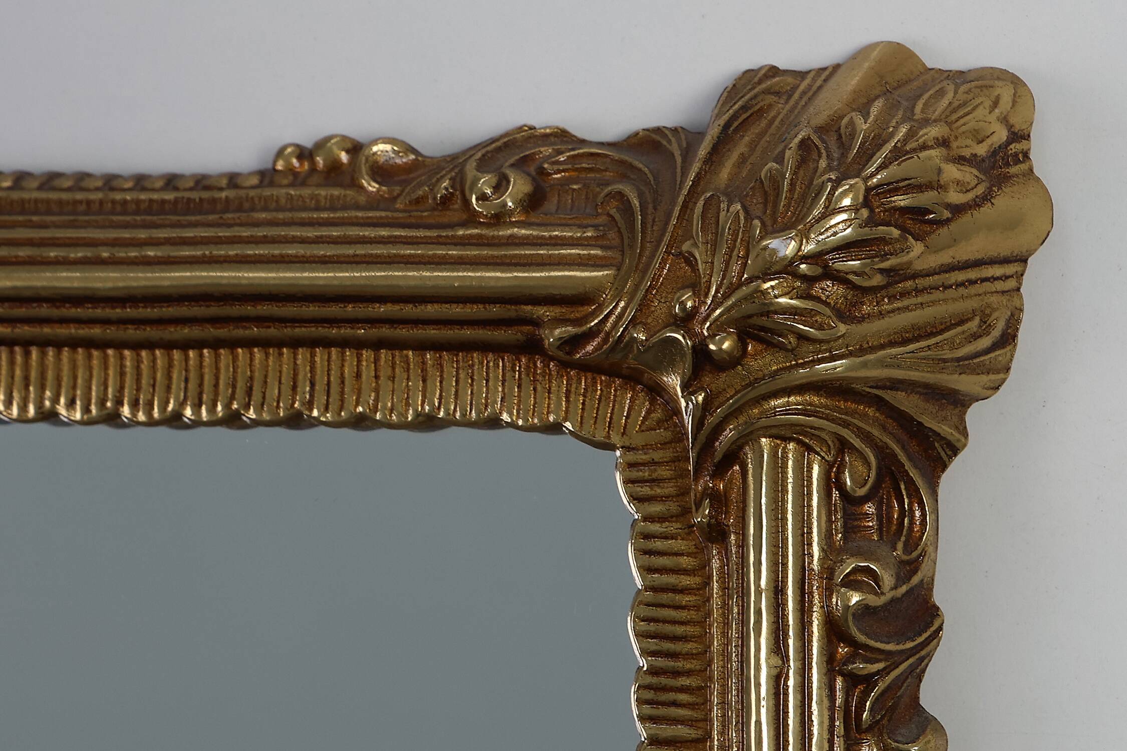 Large French Neo‑Classical Copper Mirror, 20th Century
