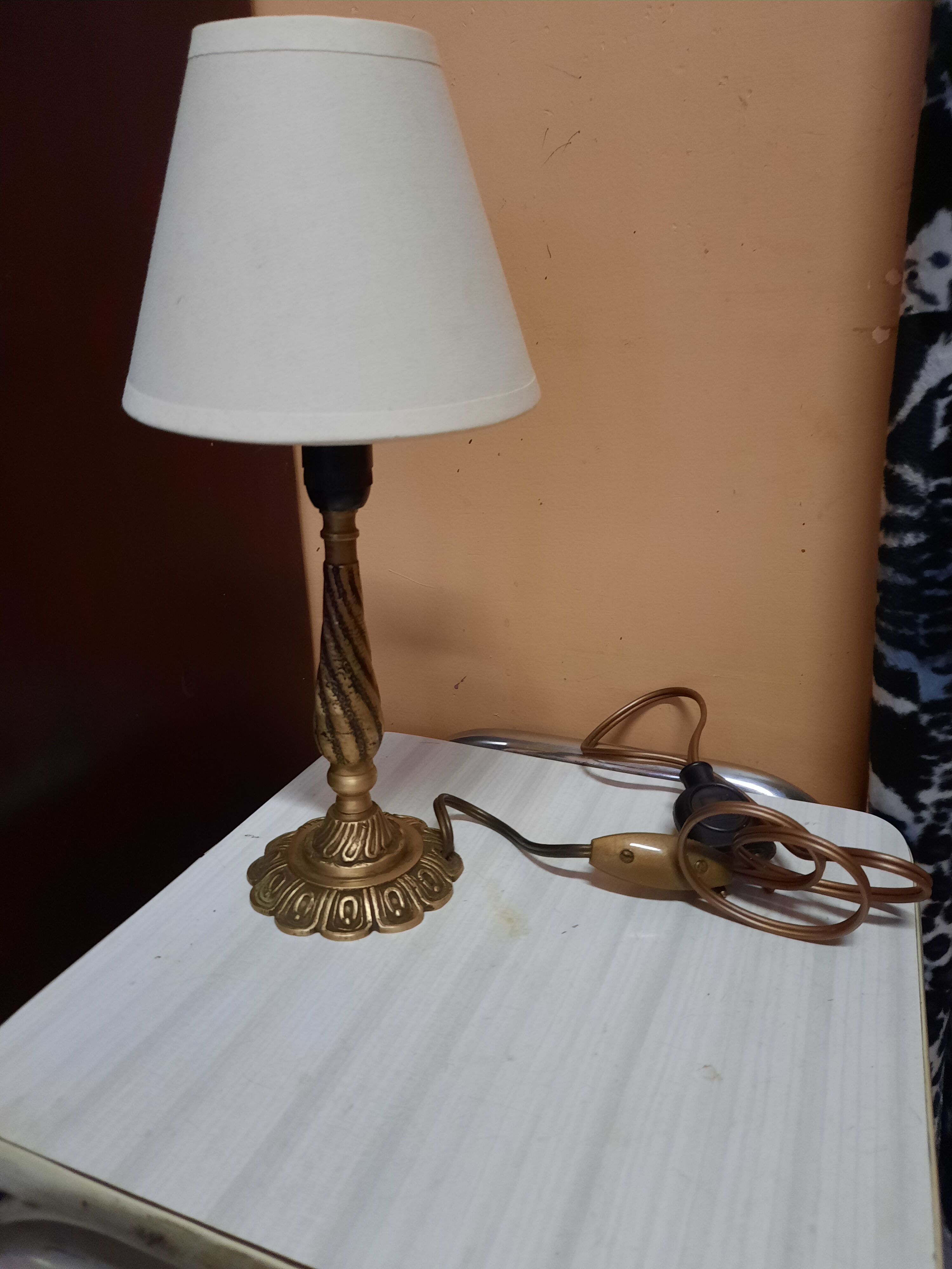 Vintage bedside lamp